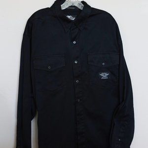 Harley-Davidson Black Long Sleeve Men's Shirt